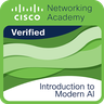 Cisco Introduction to Modern AI badge