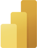 Microsoft Power BI logo